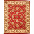 Handmade Herat Oriental Persian Indo Tabriz Wool Rug India 8 X 10