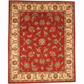 Handmade Herat Oriental Persian Indo Tabriz Wool Rug India 8 X 10