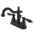 Victorian High Spout Oil Rubbed Bronze Bathroom Faucet