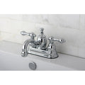 Heritage 4 Inch Centerset Chrome Bathroom Faucet