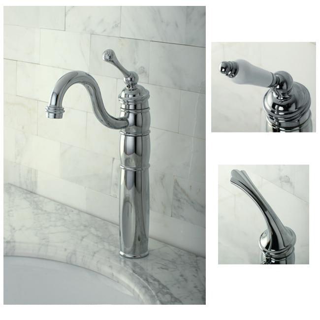 Heritage Bathroom Chrome Vessel Faucet