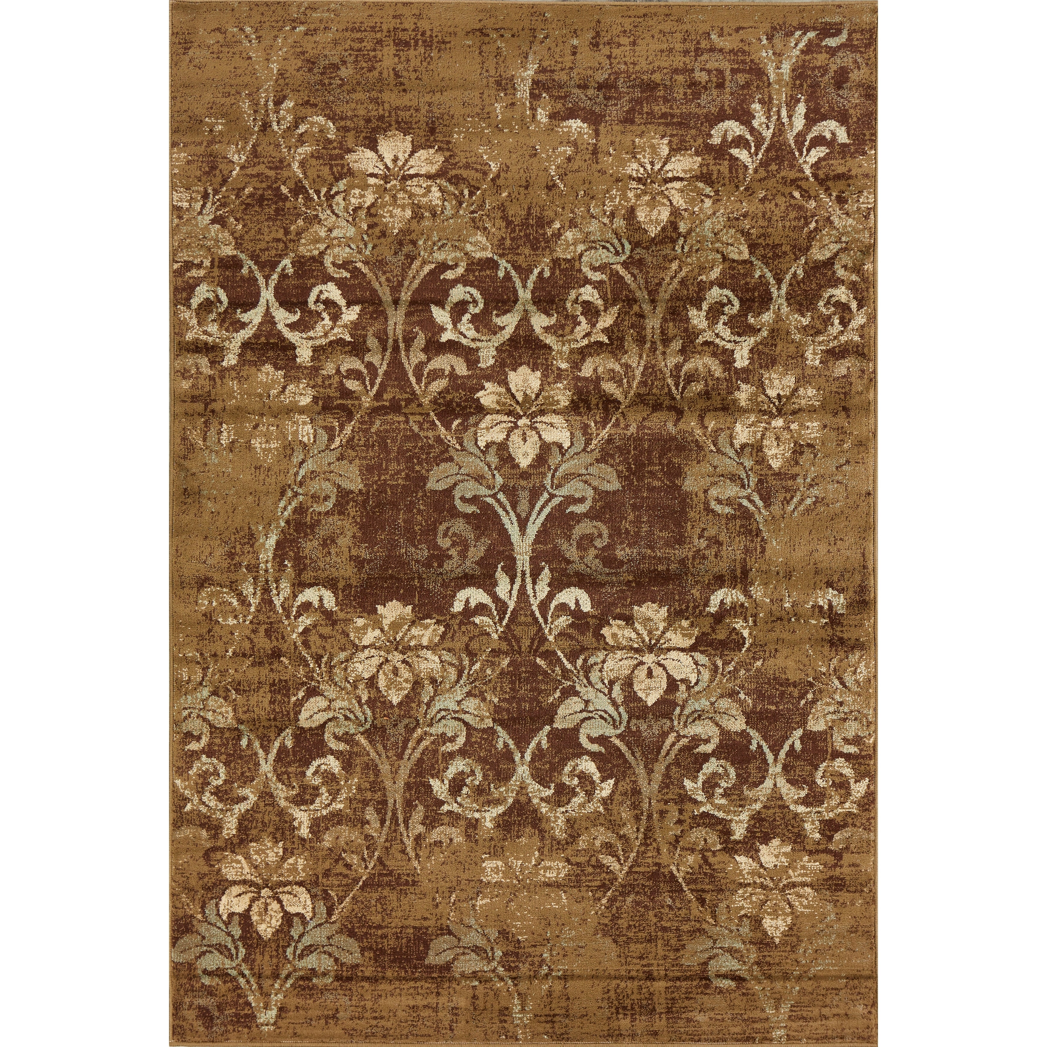 Heritage Champagne Damask 77 X 1010