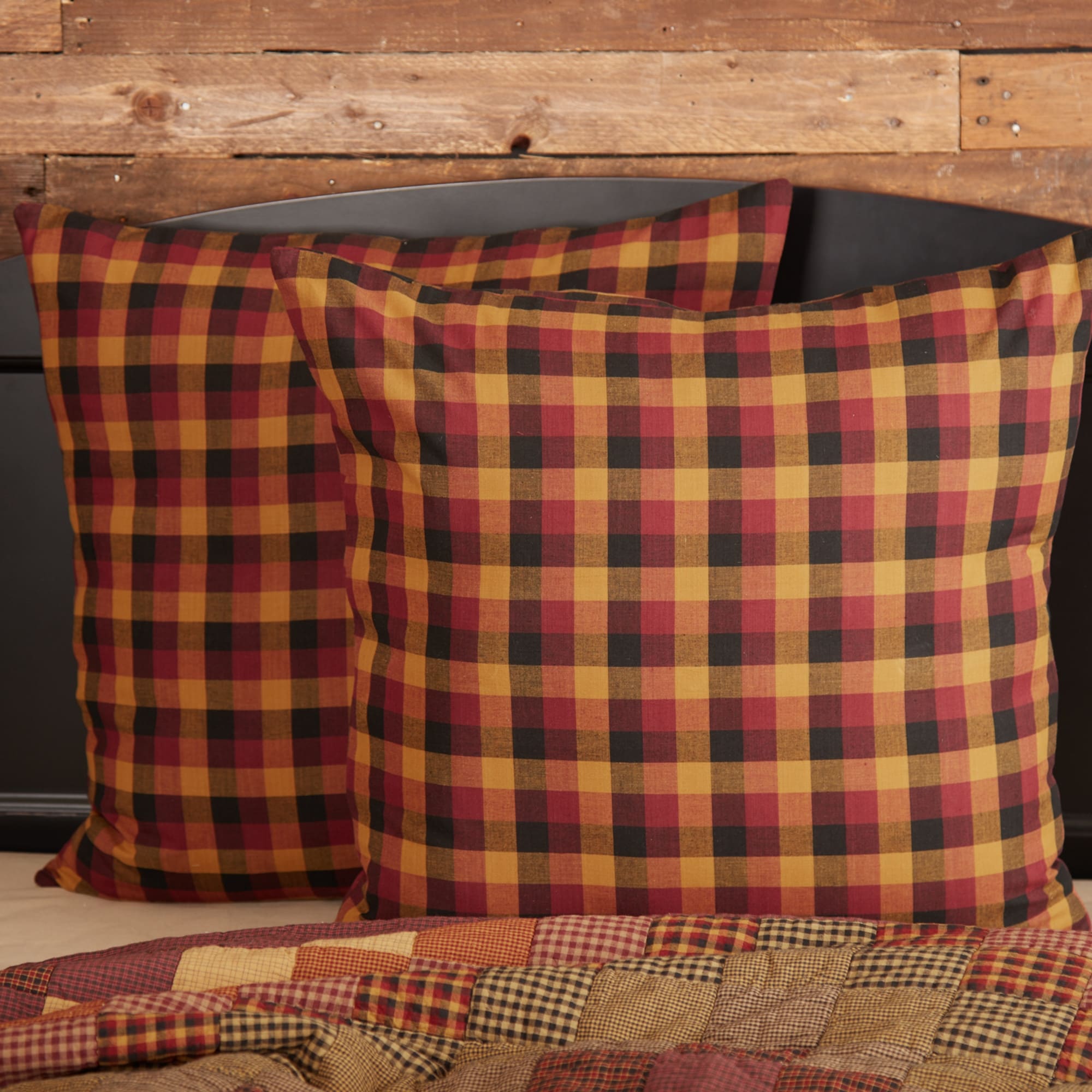 Primitive Check Euro Sham