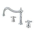 Heritage Roman Tub Faucet In Polished Chrome
