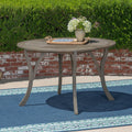 Hermosa Outdoor 47 Round Dining Table By Christopher Knight Home