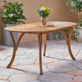 Hermosa Outdoor 70 Acacia Dining Table By Christopher Knight Home