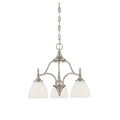 Herndon 3 Light Chandelier In Satin Nickel