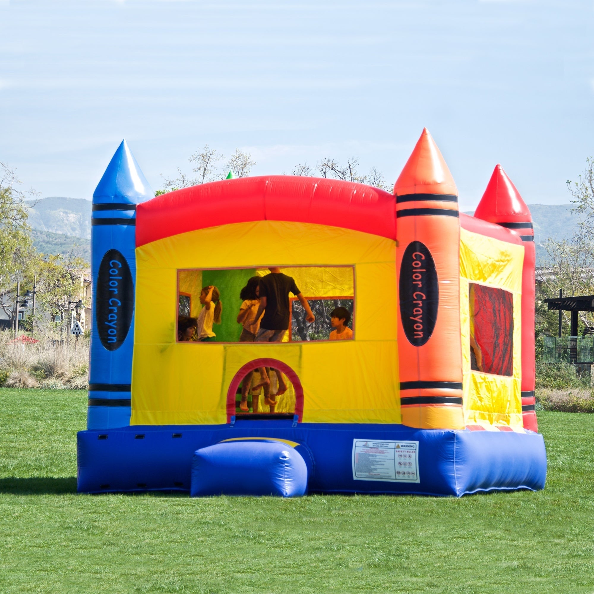 Duralite 13 Foot Crayon Party House