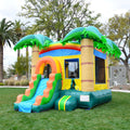 Tropical Breeze 12 X 18 Bounce House With Water Slide And Air Blower