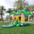 Commercial 12 X 24 Bounce House Water Slide And Air Blower
