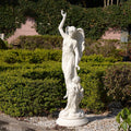 Hi Line Angel With Child Statue