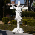 Hi Line Glorified Jesus On Cross Statue