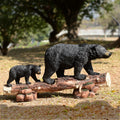 Hi Line Two Black Bears Statue