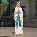 Hi Line Virgin Mary On Roses Statue