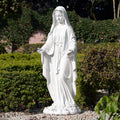 Hi Line Virgin Mary With Arms Parted Statue