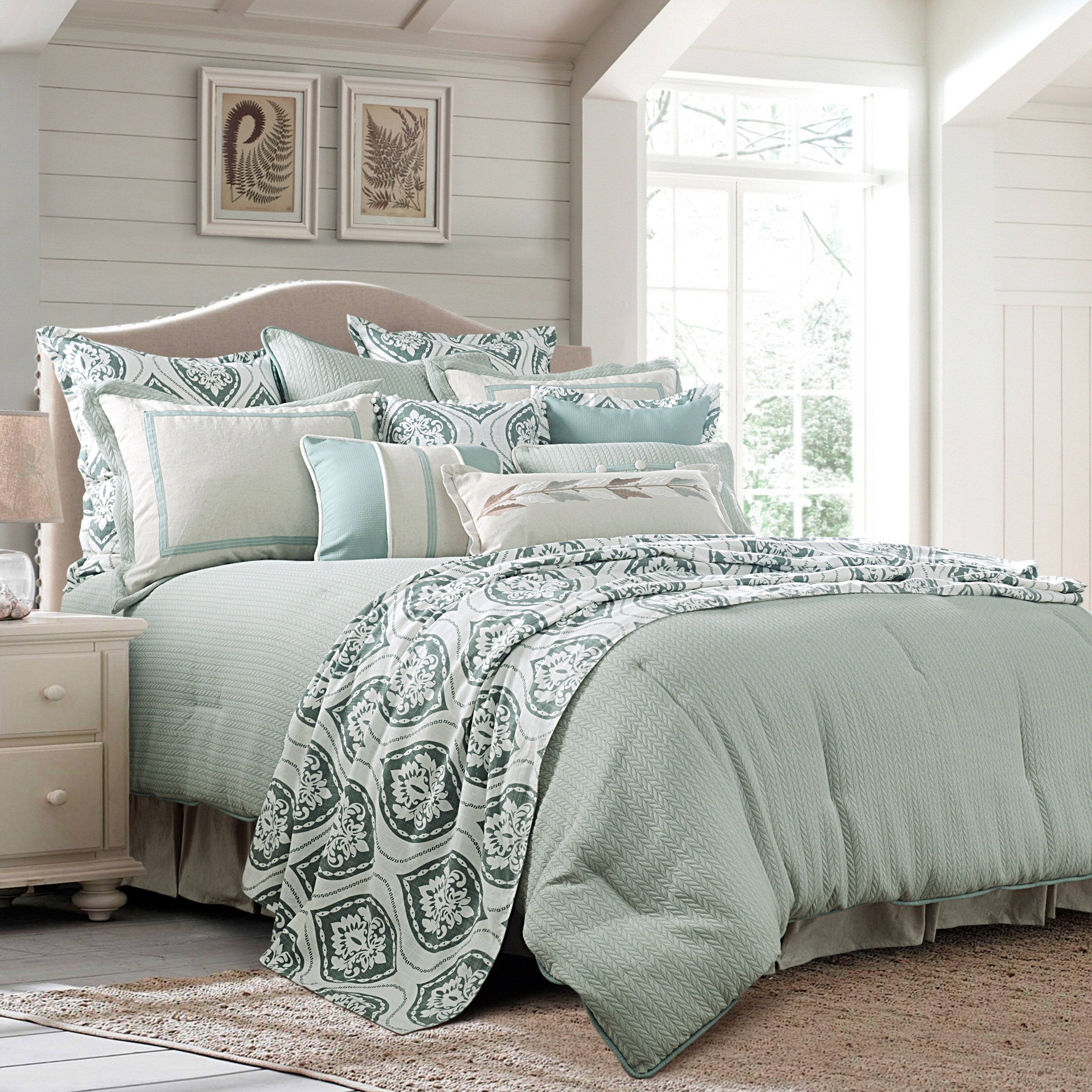 4 Pc Belmont Comforter Set Super Queen