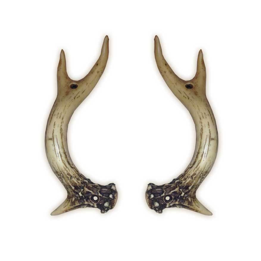 Hiend Accents Antler Door Handles Pair