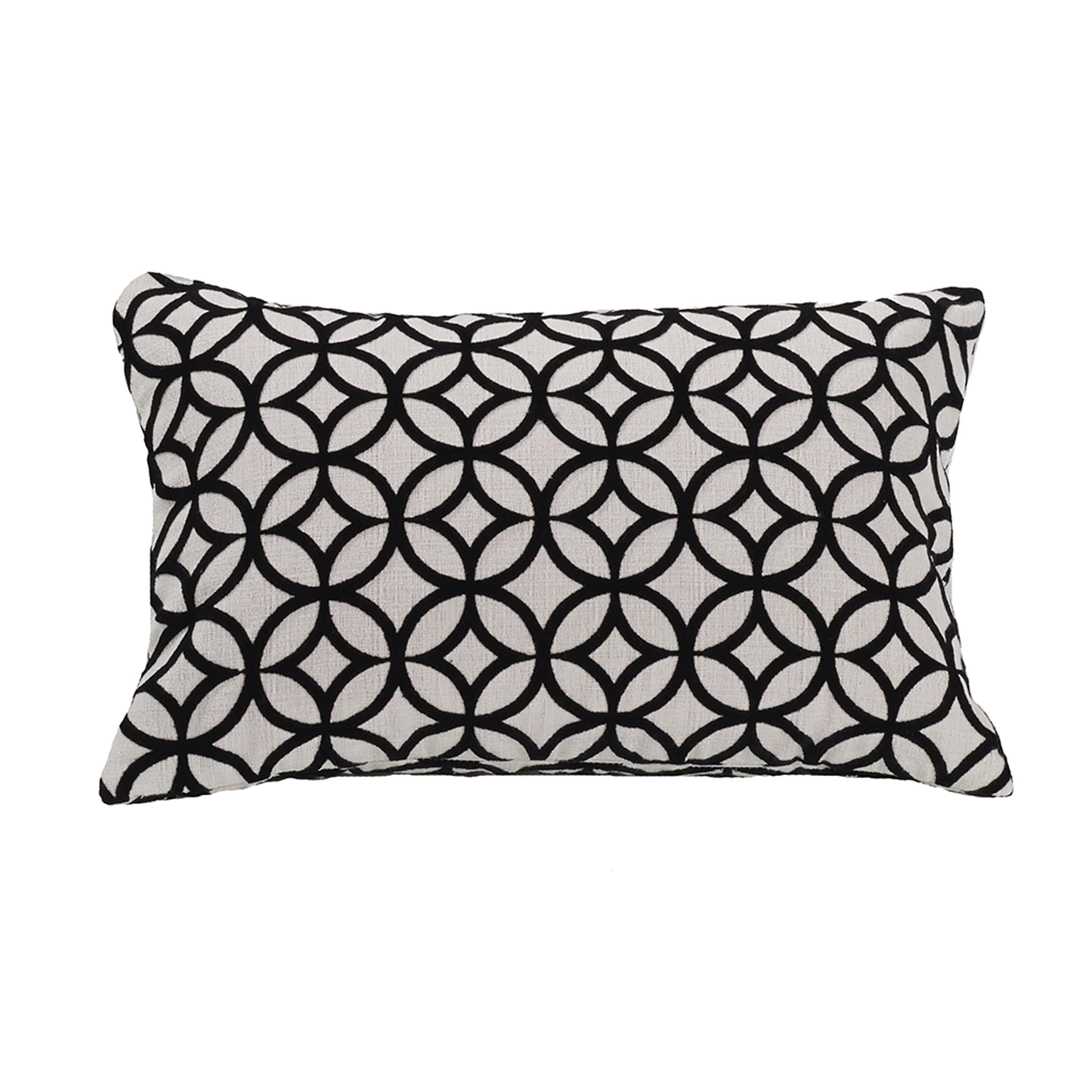 Hiend Accents Cutted Velvet 10X16 Throw Pillow