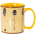 Hiend Accents Bohemian Large Arrow 4 Piece Mug Set