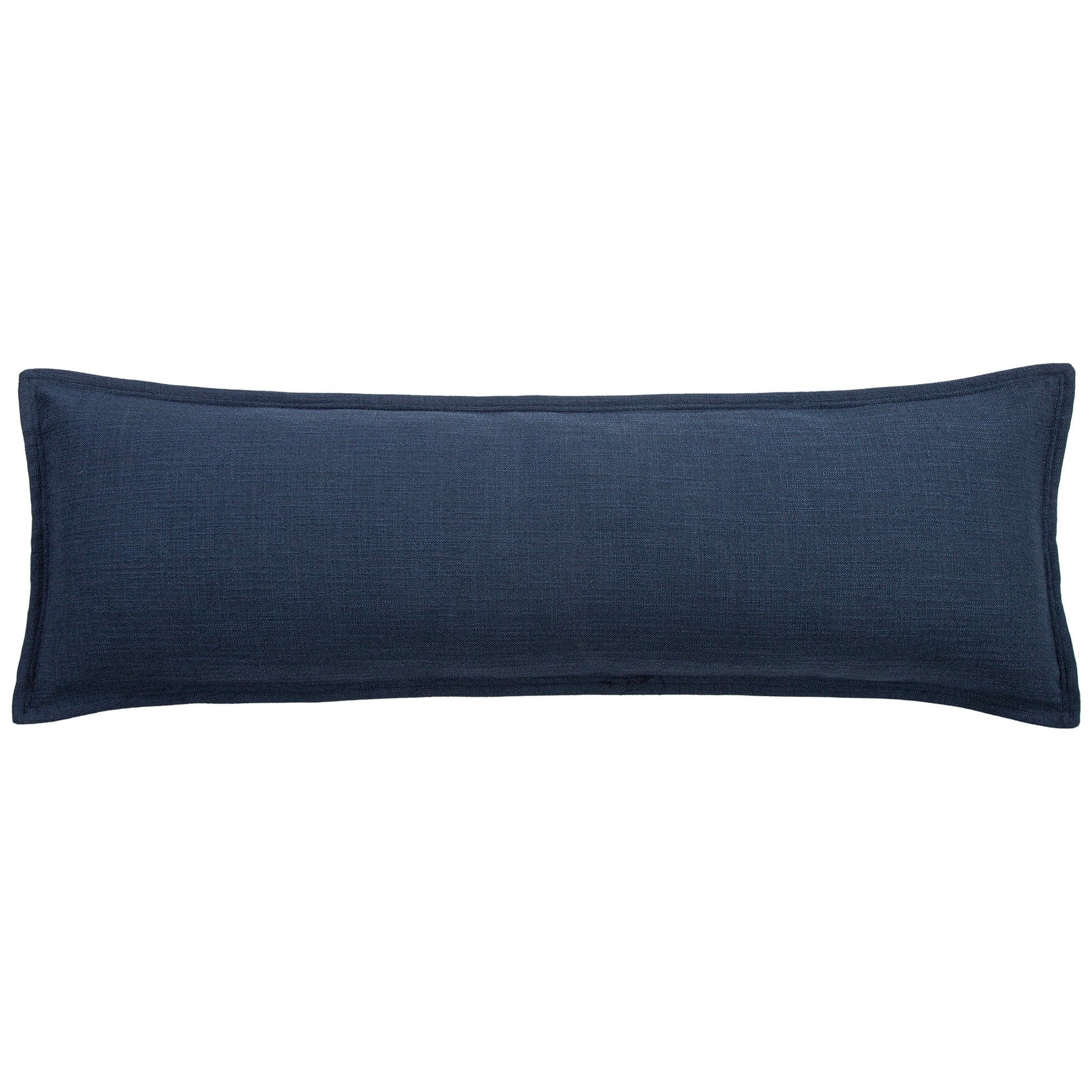 Hiend Accents Camden Nubby Weave Traditional Style 14 X 42 Inch Lumbar Pillow
