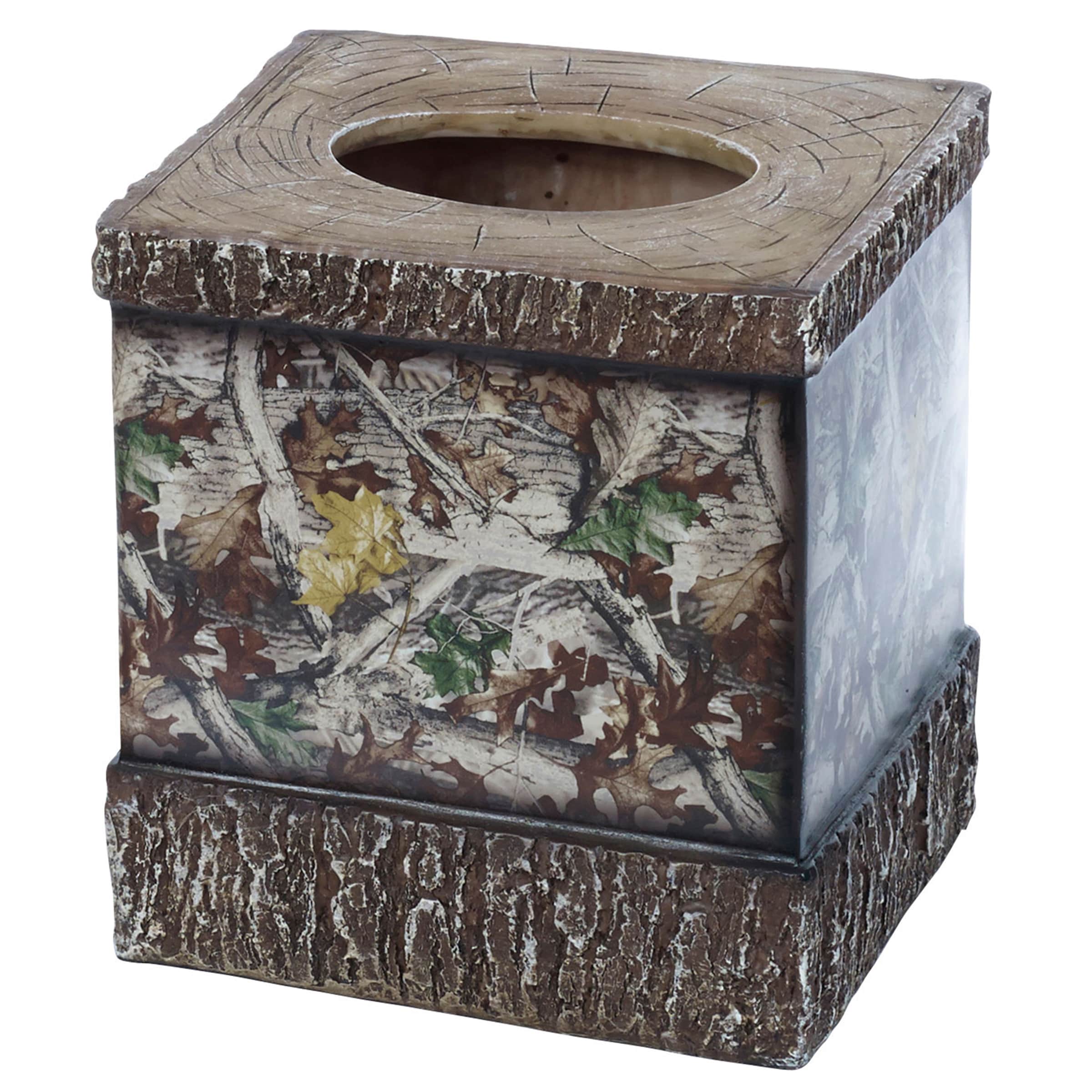 Hiend Accents Camo Tissue Box