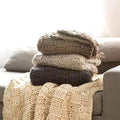 Chess Knit Throw 50X60