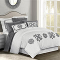6 Pc Madison Duvet Set King Oatmeal