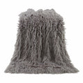Hiend Accents Mangolian Faux Fur 50 X 60 Inch Throw