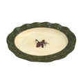 Hiend Accents Pine Cone Multicolor Ceramic Serving Platter
