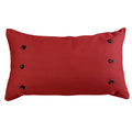 Hiend Accents Prescott Large Redthrow Pillow 21X34 Red
