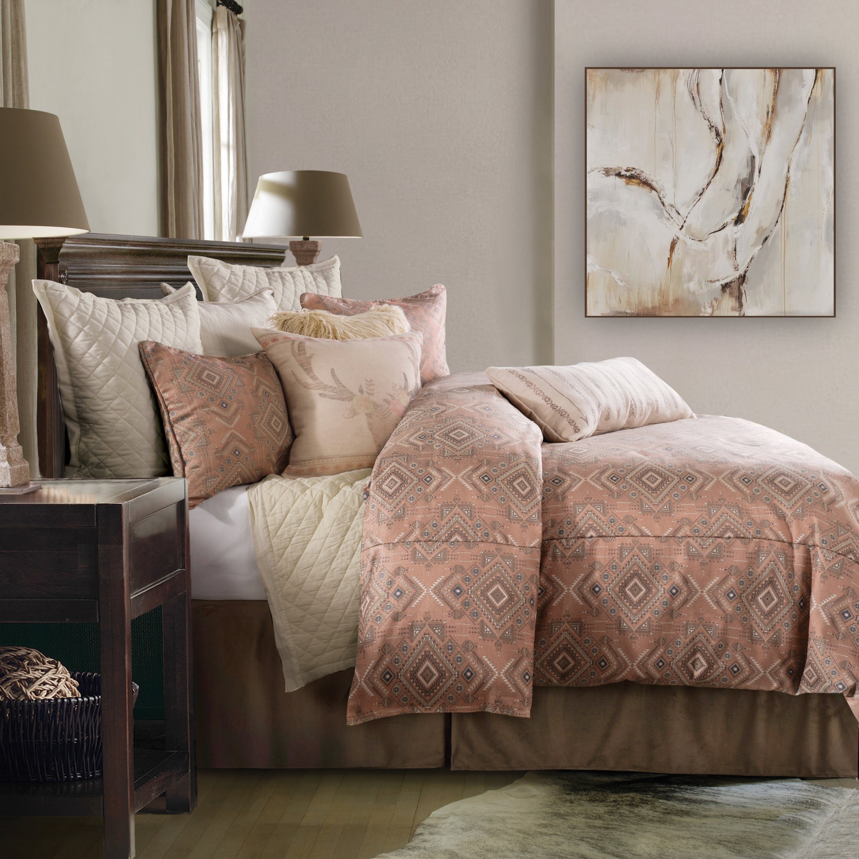 Hiend Accents Sedona 3 Pc Comforter Set Super King