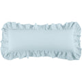 Hiend Accents Washed Linen Ruffled Lumbar Pillow 14 X36