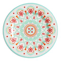 Hiend Accents Western Multicolored Melamine Dinner Plate Set Of 4