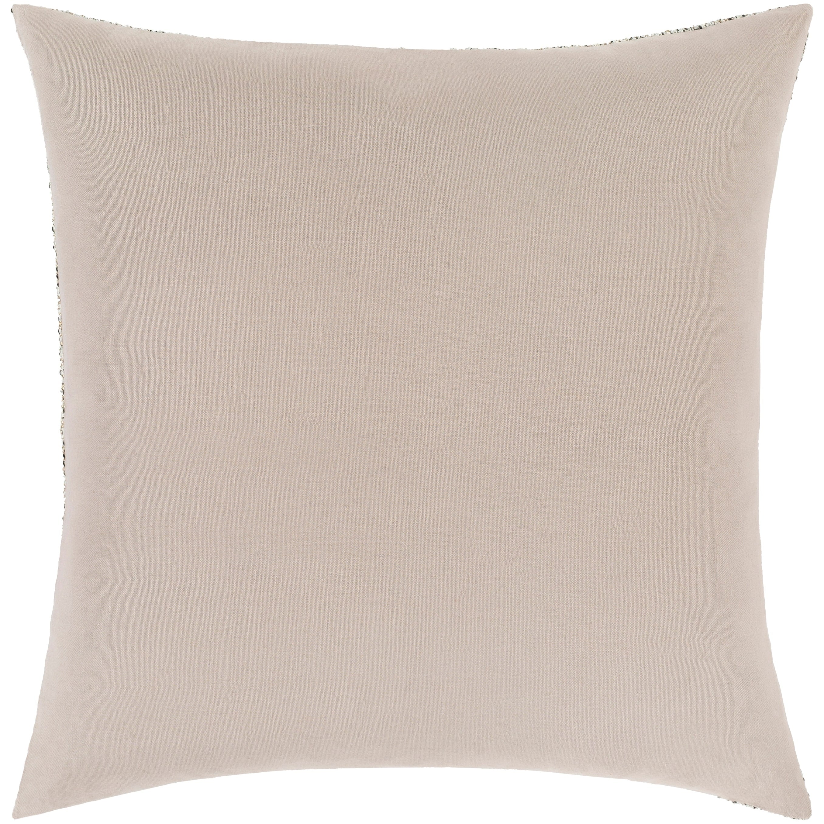 Hico Heathered Metallic Throw Pillow Cover