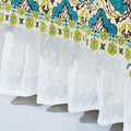 Hiend Accents Eyelet White Bedskirt