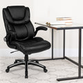 Black Leather Executive High Back Office Chair