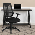 High Back Mesh Chair With Triple Paddle Control