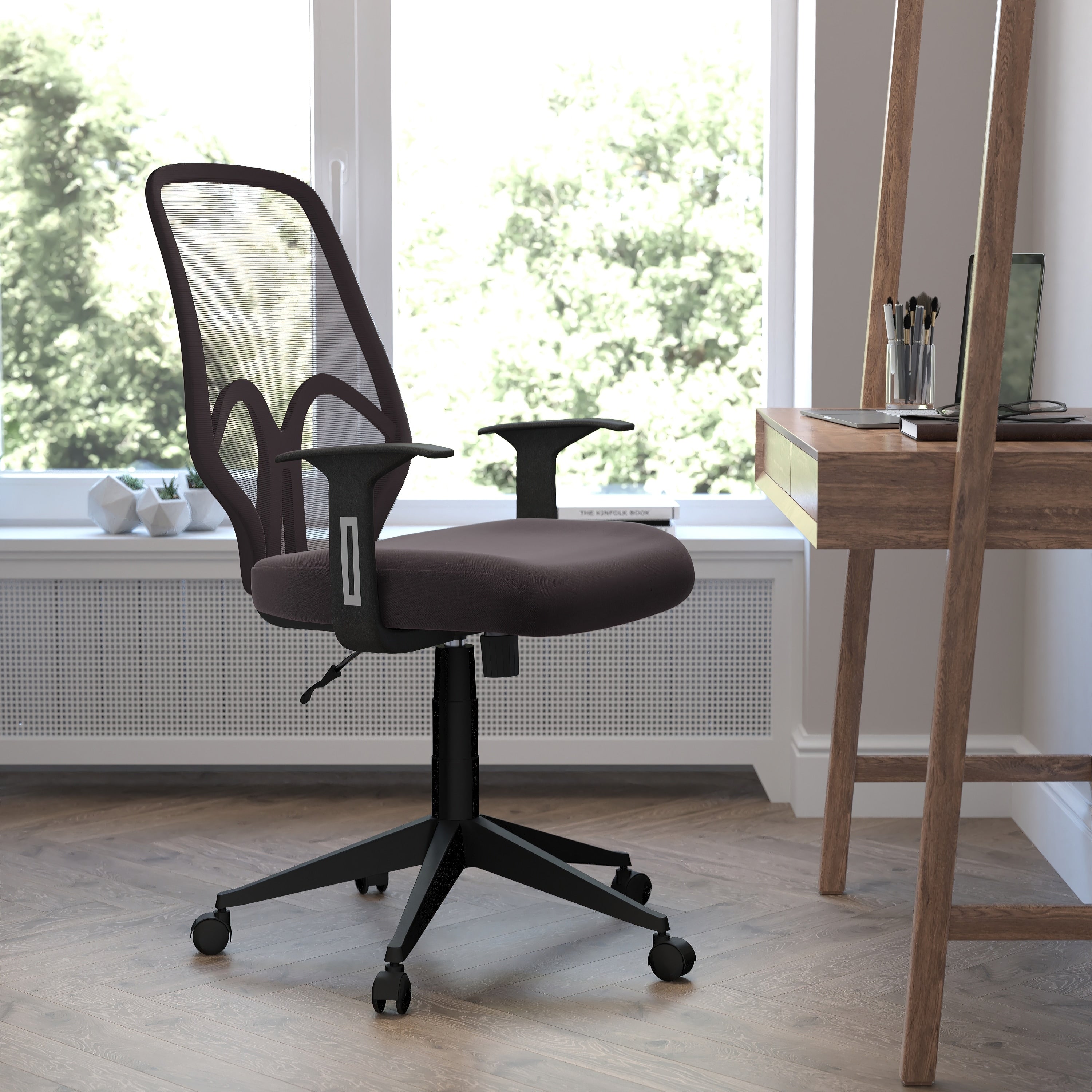Salerno Series High Back Mesh Chair With Arms