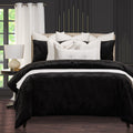 High Kicks Lavish Faux Fur Supreme Duvet Cover And Insert Set