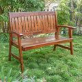International Caravan Highland Acacia 4 Foot Garden Bench