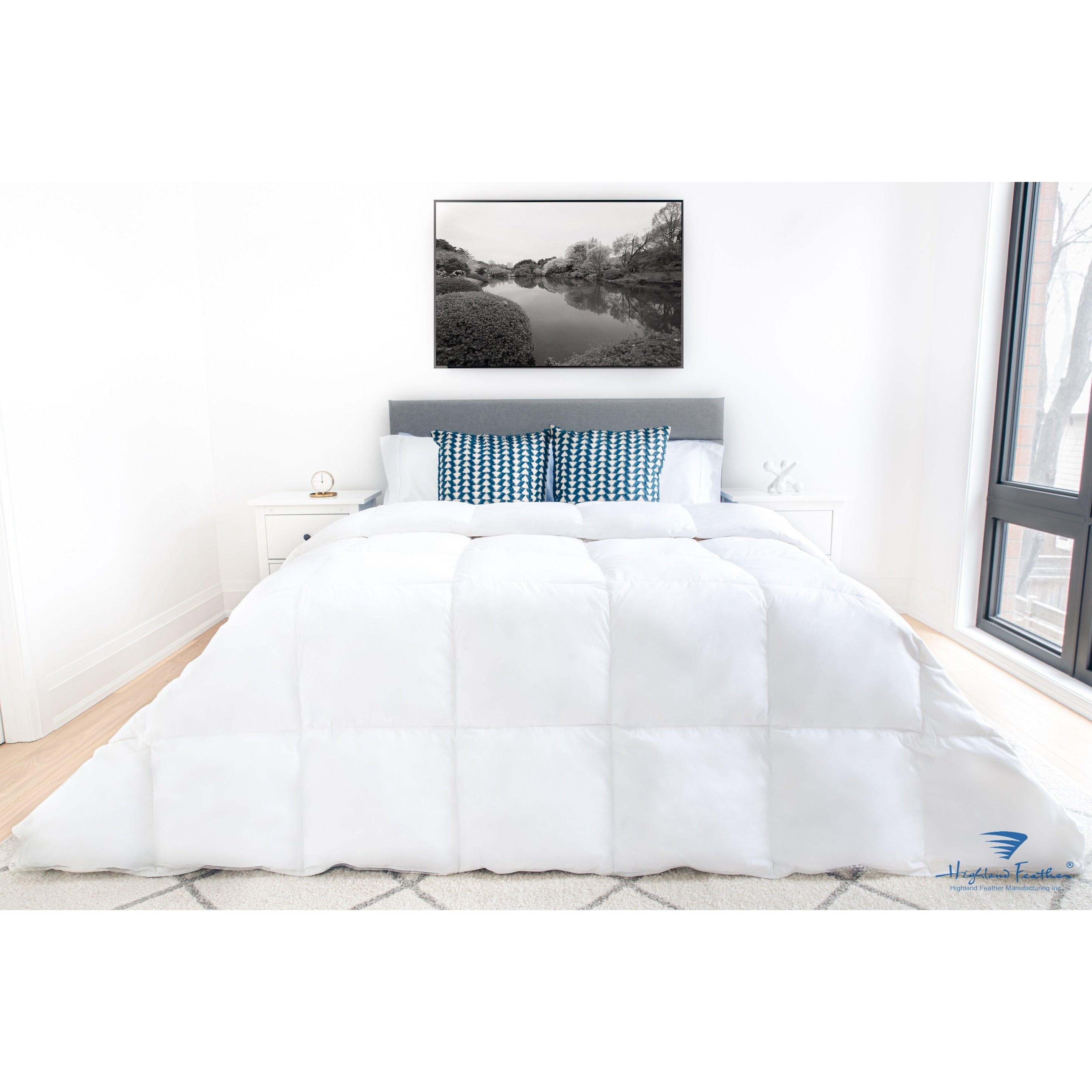 Highland Feather Cordoba White Down Comforter