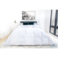 Highlandfeather 500Tc Swiss Dot 550Loft White Goose Down Deluxe Fill