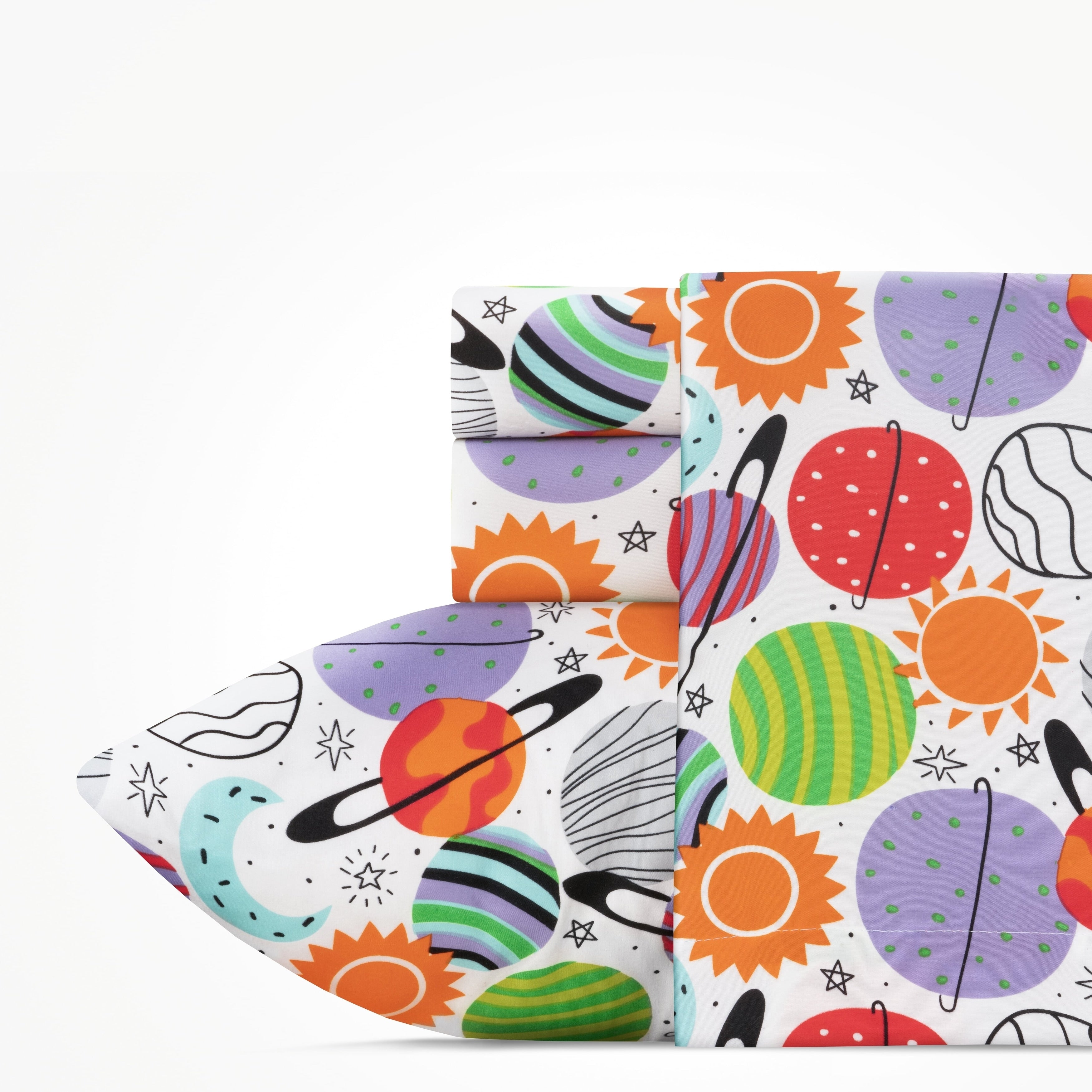 Highlights Plenty Of Planets Twin Sheet Set