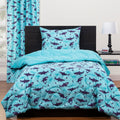 Highlights Shark Sleepover Full Queen Reversible Comforter Set