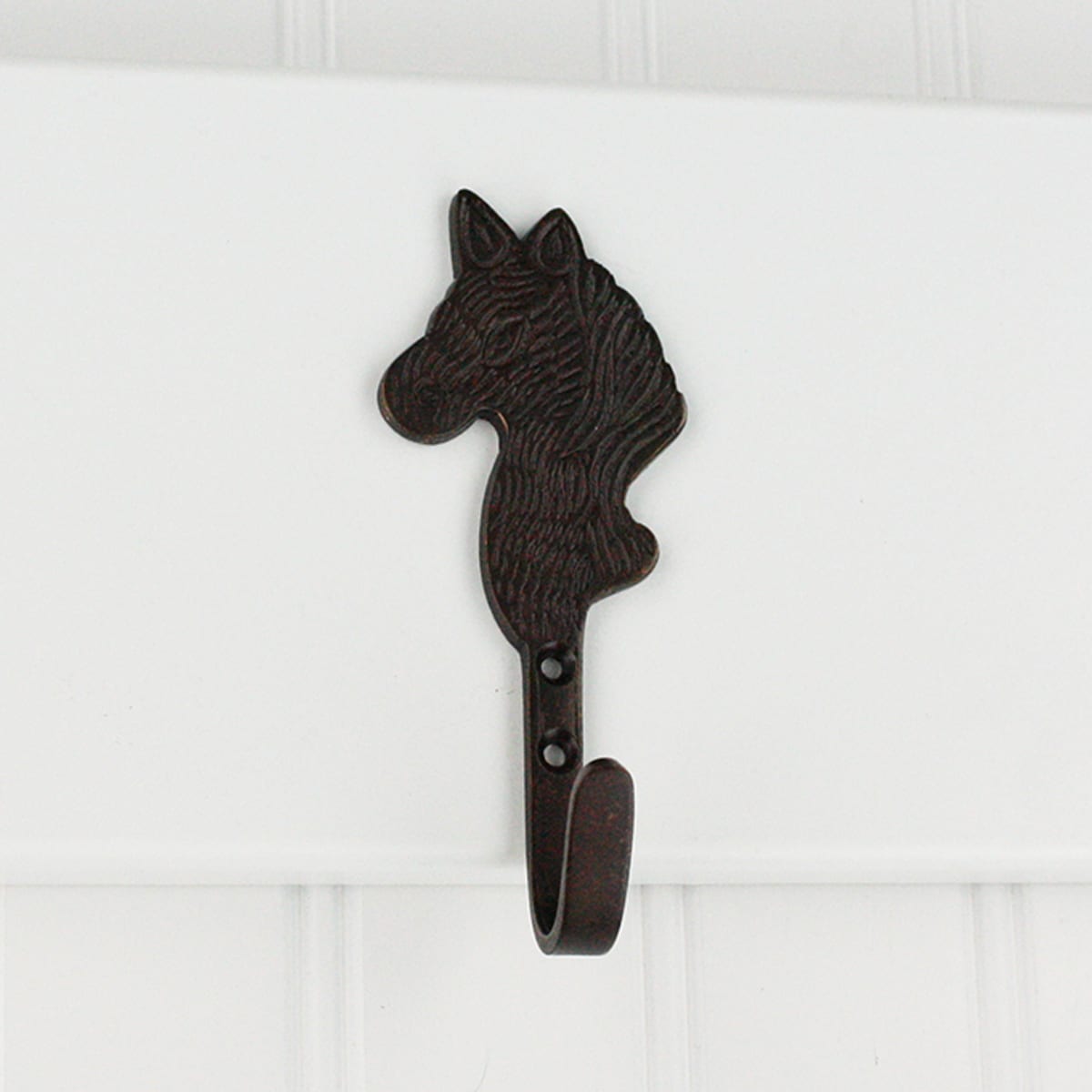 Highpoint Collection Oil Rubbed Bronze Horse Head Wall Hooks Set Of 4
