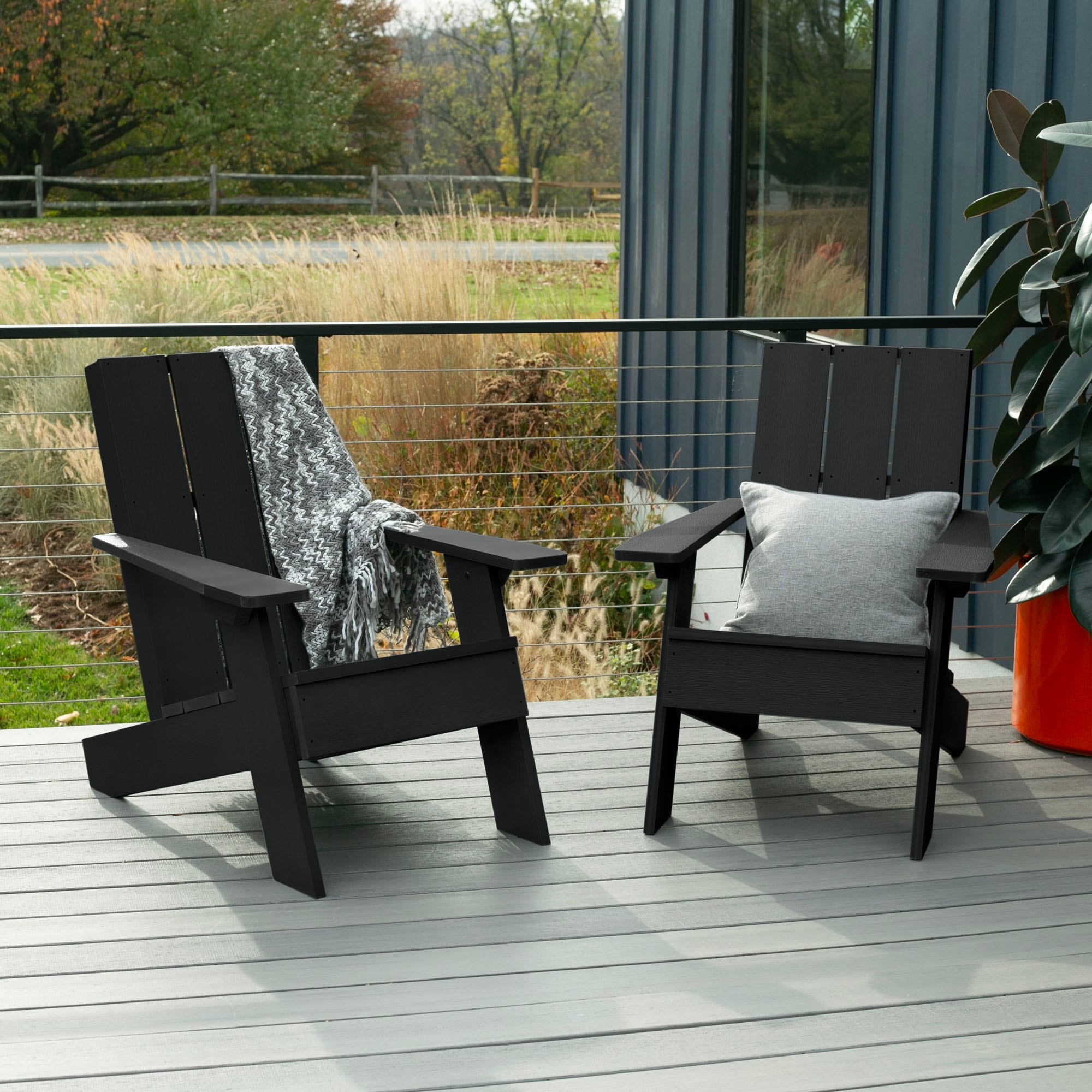 Highwood 2 Barcelona Modern Adirondack Chairs