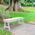 Highwood Weatherly 4 Foot Eco Friendly Synthetic Wood Picnic Bench
