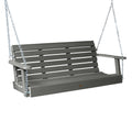 Highwood Weatherly 5 Foot Eco Friendly Synthetic Wood Porch Swing
