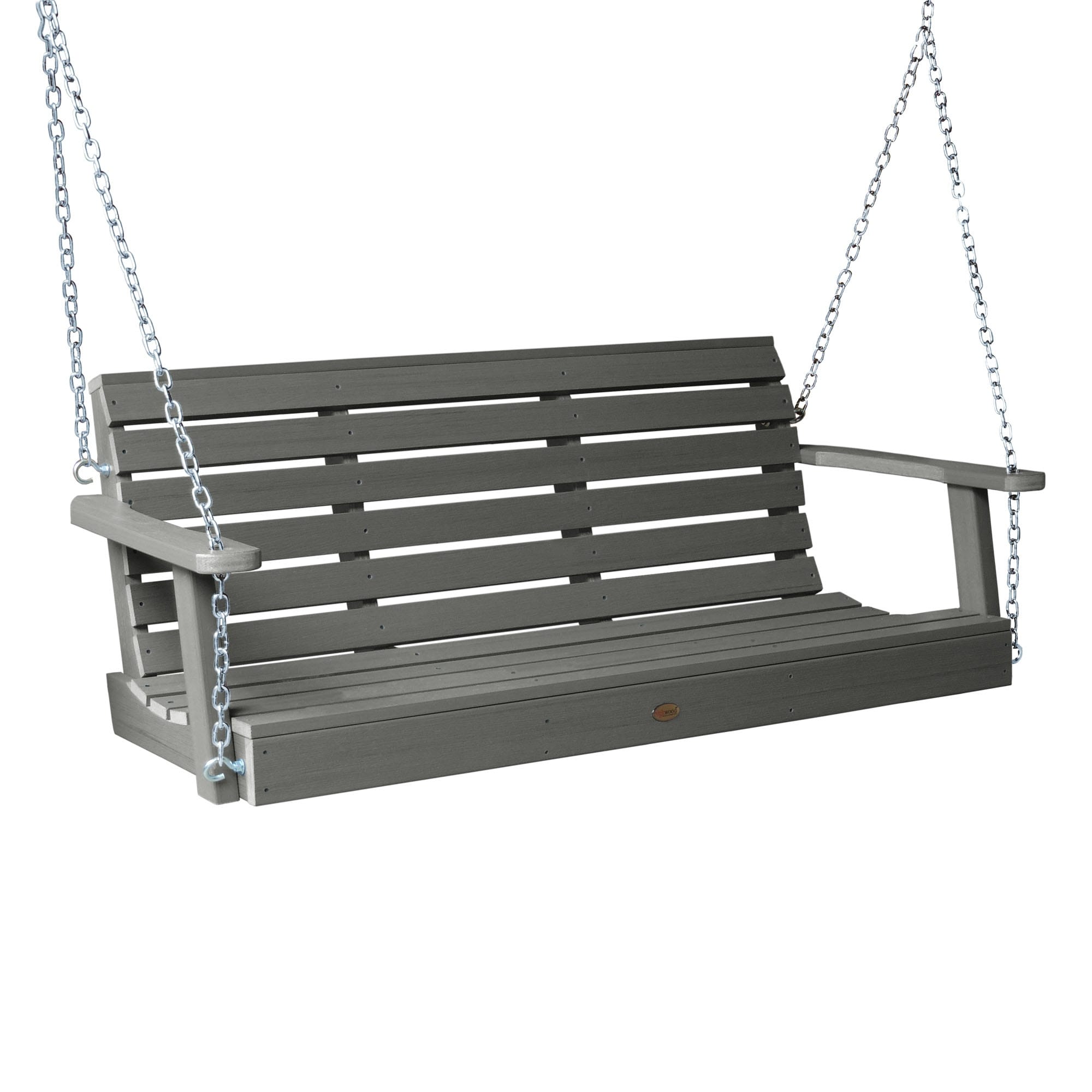 Highwood Weatherly 5 Foot Eco Friendly Synthetic Wood Porch Swing