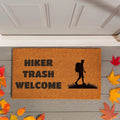 Hiker Trash Welcome Coir Door Mat 28 X 16 28 X 16
